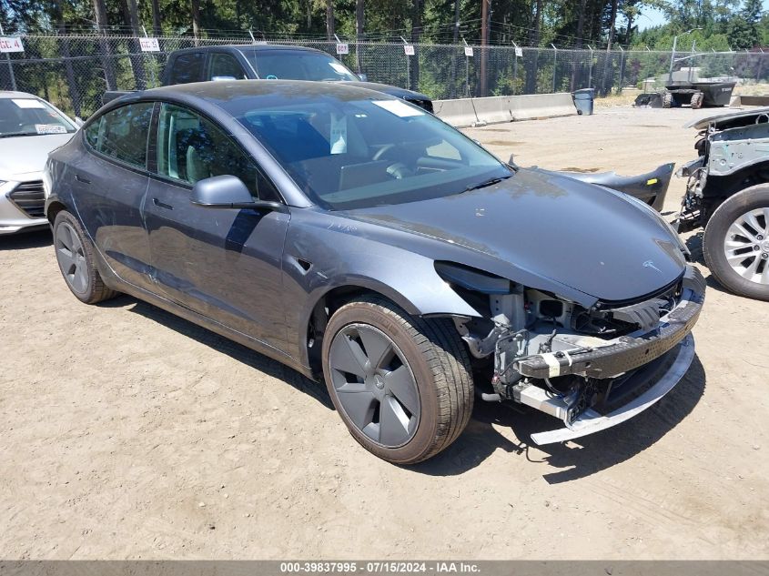 2023 TESLA MODEL 3 REAR-WHEEL DRIVE