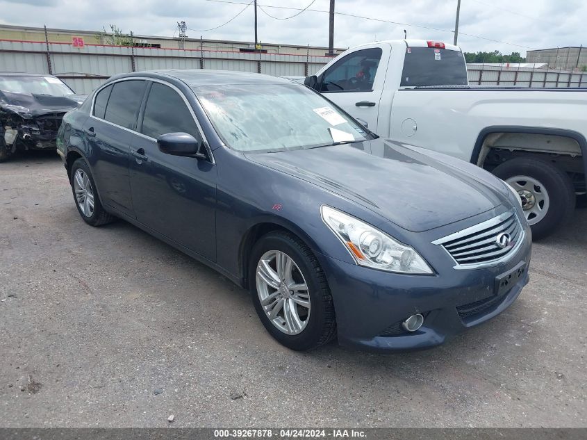 2012 INFINITI G37X