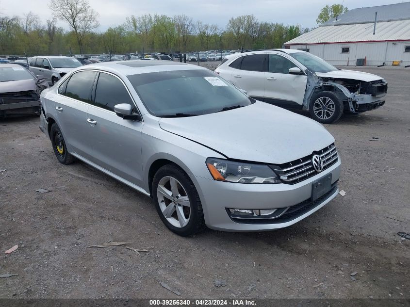 2013 VOLKSWAGEN PASSAT 2.0L TDI SE