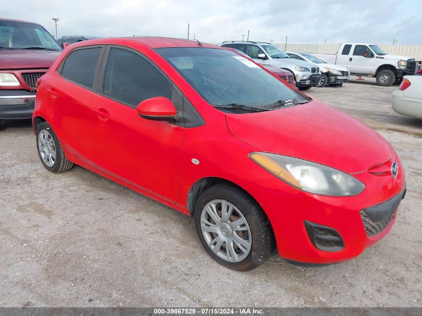 2012 MAZDA MAZDA2 SPORT