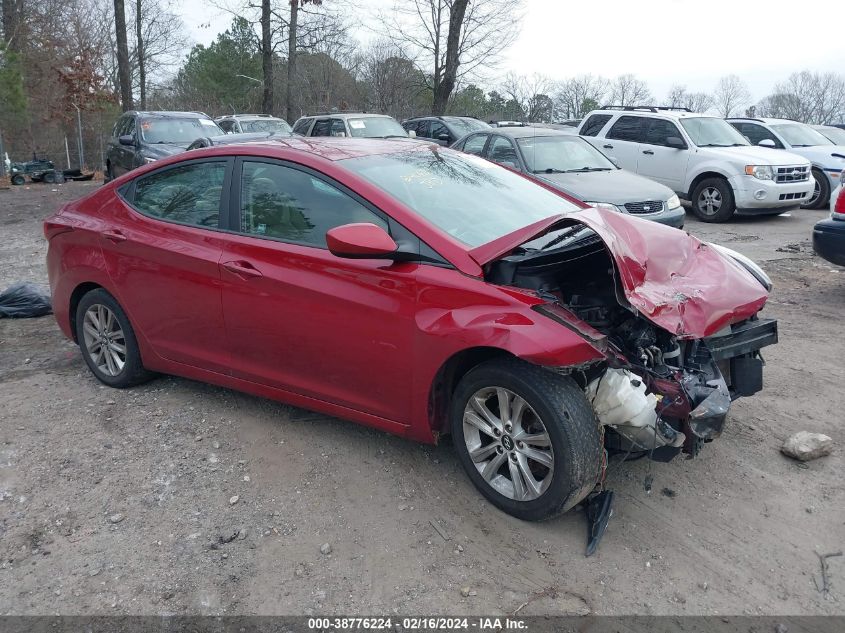 2014 HYUNDAI ELANTRA SE