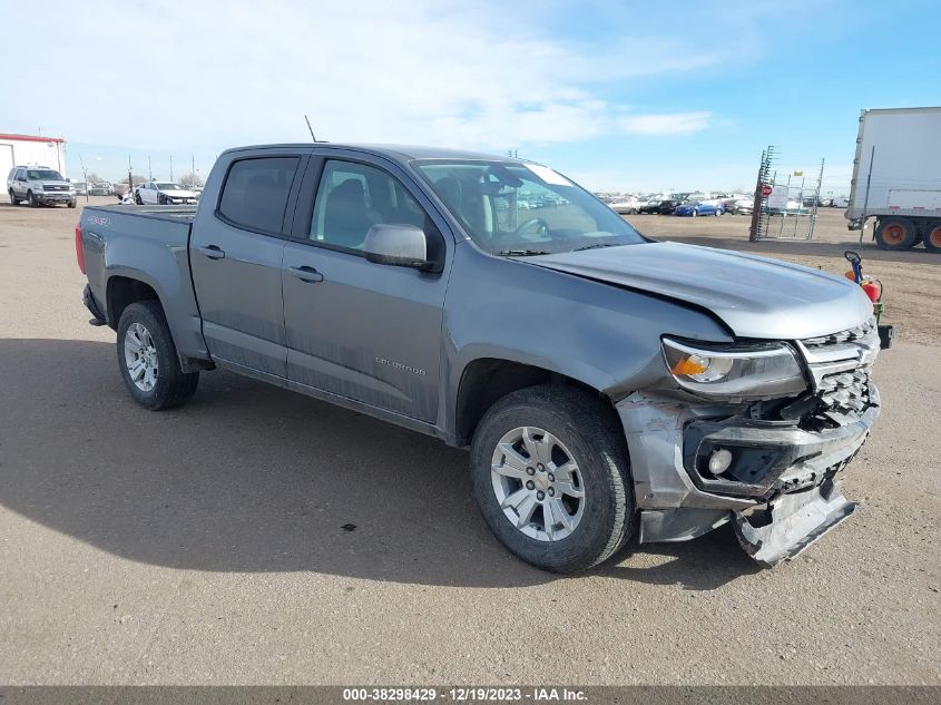 2022 CHEVROLET COLORADO 4WD  SHORT BOX LT