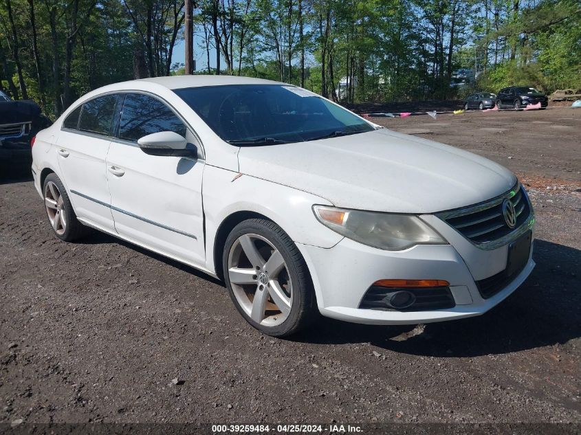 2012 VOLKSWAGEN CC LUX