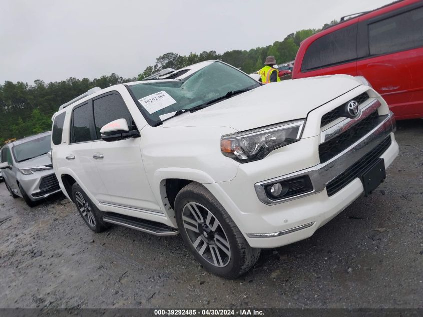 2019 TOYOTA 4RUNNER LIMITED