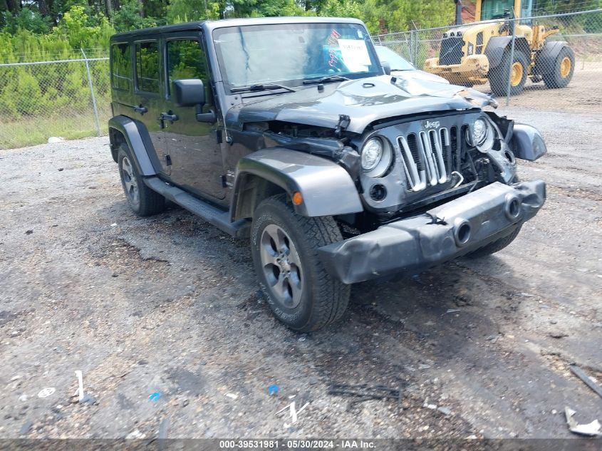 2017 JEEP WRANGLER UNLIMITED SAHARA 4X4