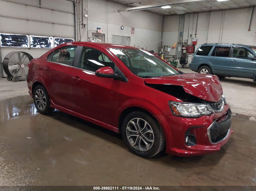 2019 CHEVROLET SONIC LT AUTO