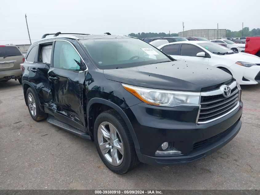 2014 TOYOTA HIGHLANDER LIMITED V6