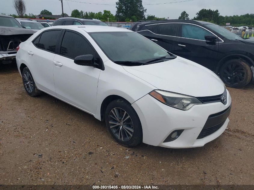 2016 TOYOTA COROLLA LE PLUS