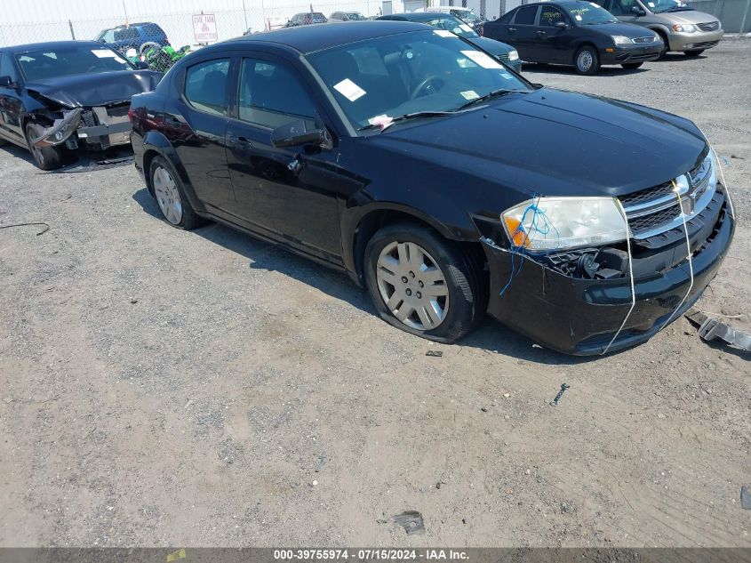 2012 DODGE AVENGER SE