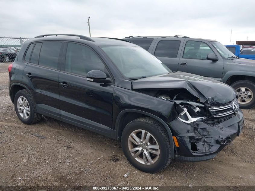 2016 VOLKSWAGEN TIGUAN S