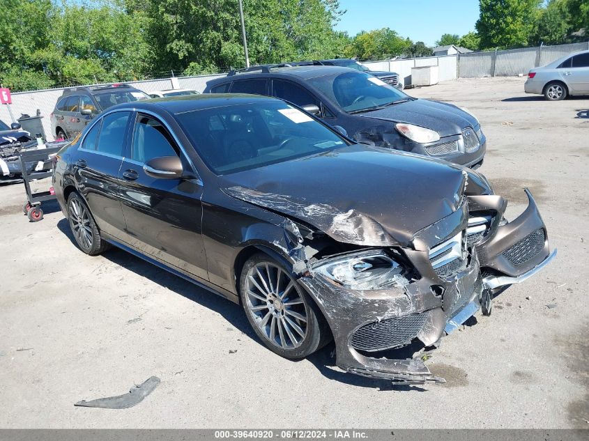 2015 MERCEDES-BENZ C 300