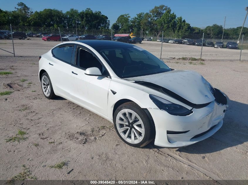 2023 TESLA MODEL 3 LONG RANGE DUAL MOTOR ALL-WHEEL DRIVE