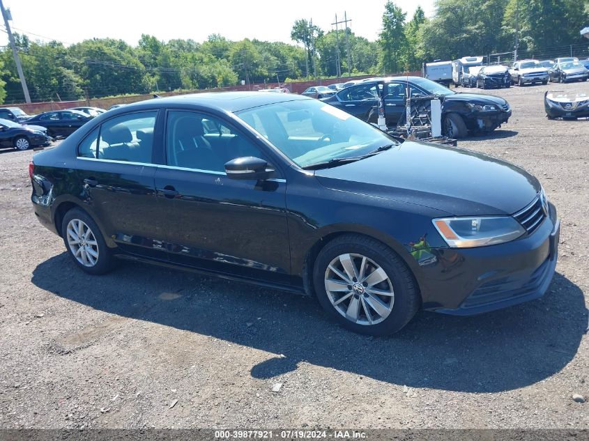 2015 VOLKSWAGEN JETTA 2.0L TDI SE