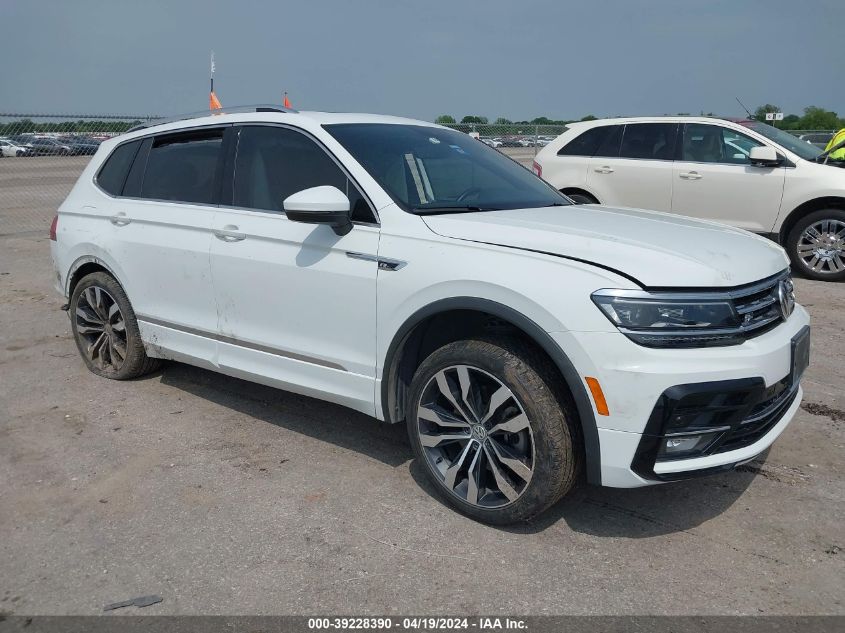 2019 VOLKSWAGEN TIGUAN 2.0T SEL PREMIUM/2.0T SEL PREMIUM R-LINE