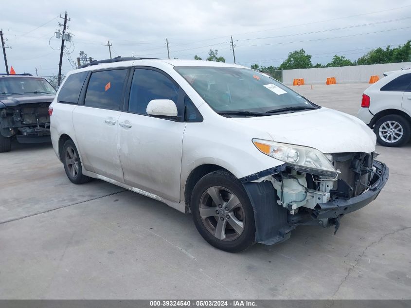 2019 TOYOTA SIENNA LE 8 PASSENGER