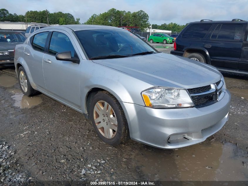 2012 DODGE AVENGER SE