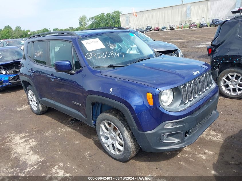 2017 JEEP RENEGADE LATITUDE 4X4