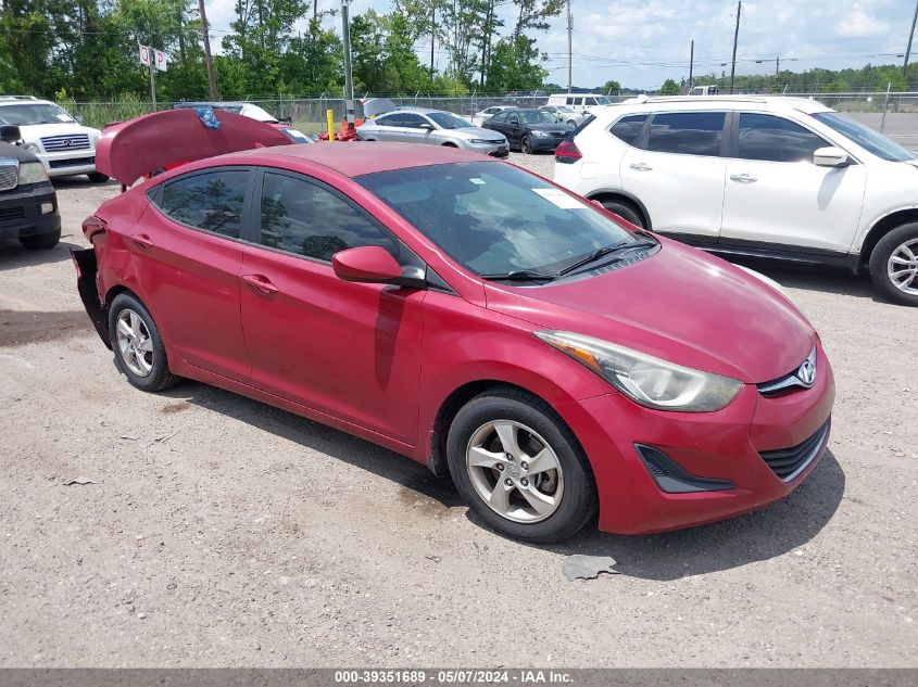 2015 HYUNDAI ELANTRA SE