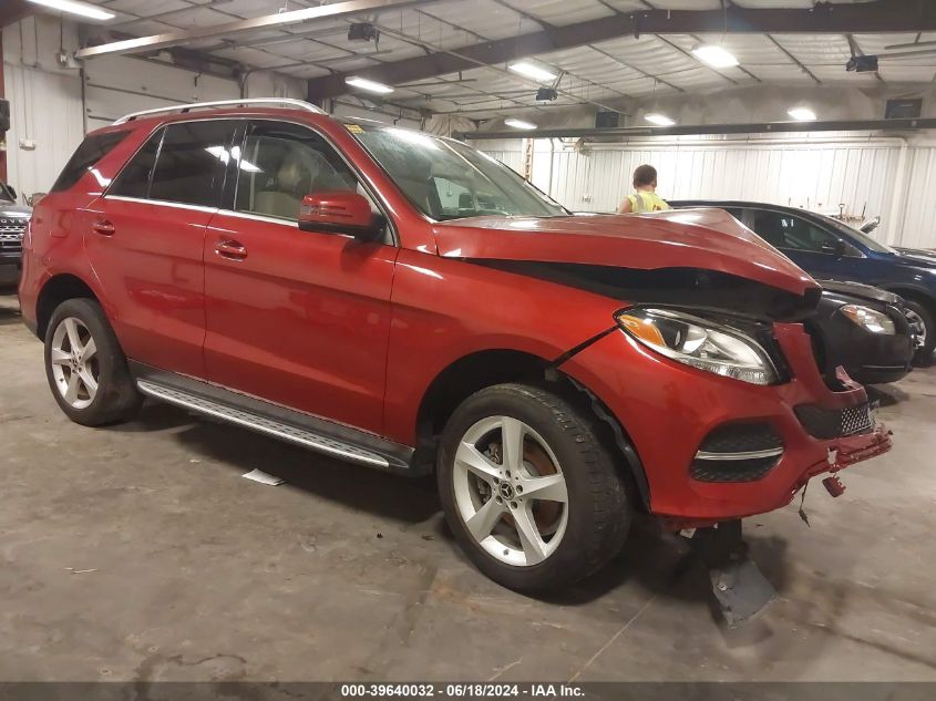 2017 MERCEDES-BENZ GLE 350 4MATIC