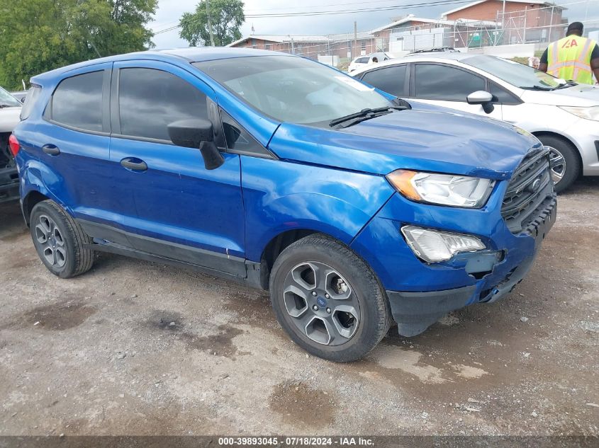 2021 FORD ECOSPORT S