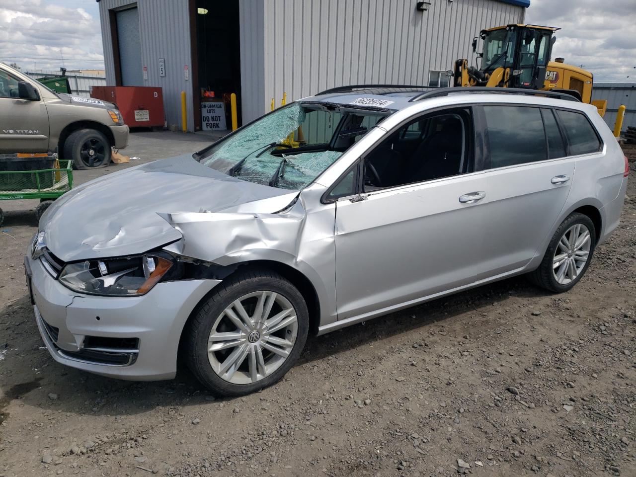 2015 VOLKSWAGEN GOLF SPORTWAGEN TDI S