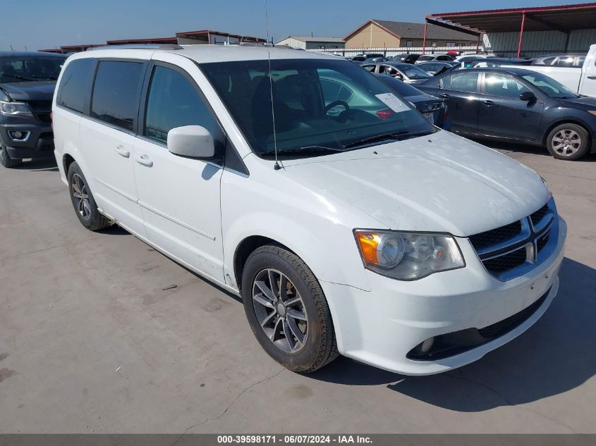 2016 DODGE GRAND CARAVAN SXT