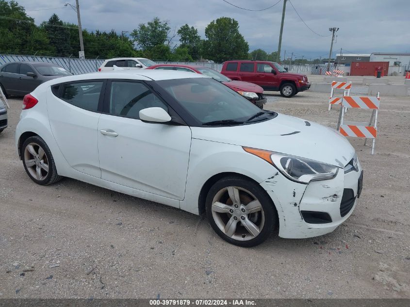 2013 HYUNDAI VELOSTER BASE W/GRAY