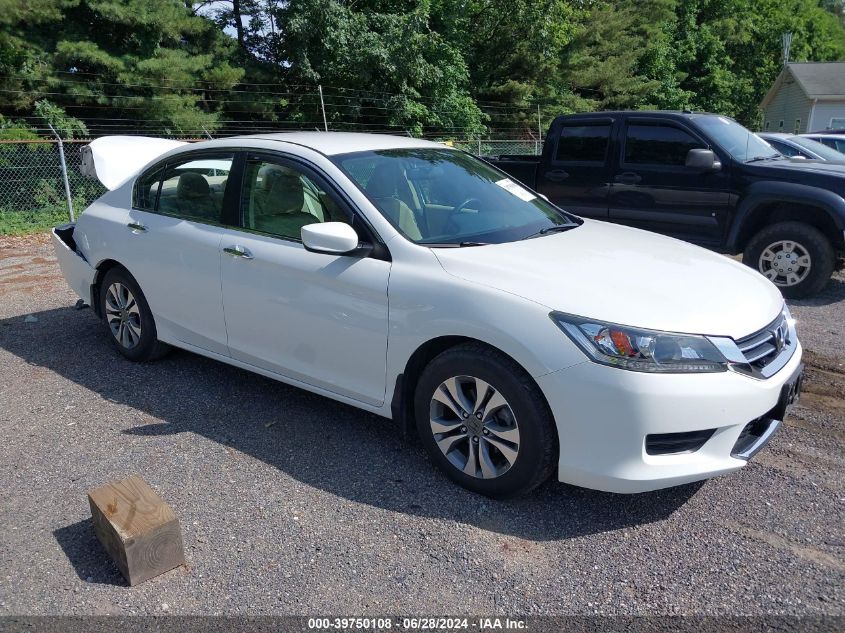 2014 HONDA ACCORD LX