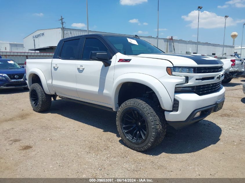 2021 CHEVROLET SILVERADO 1500 4WD  SHORT BED RST