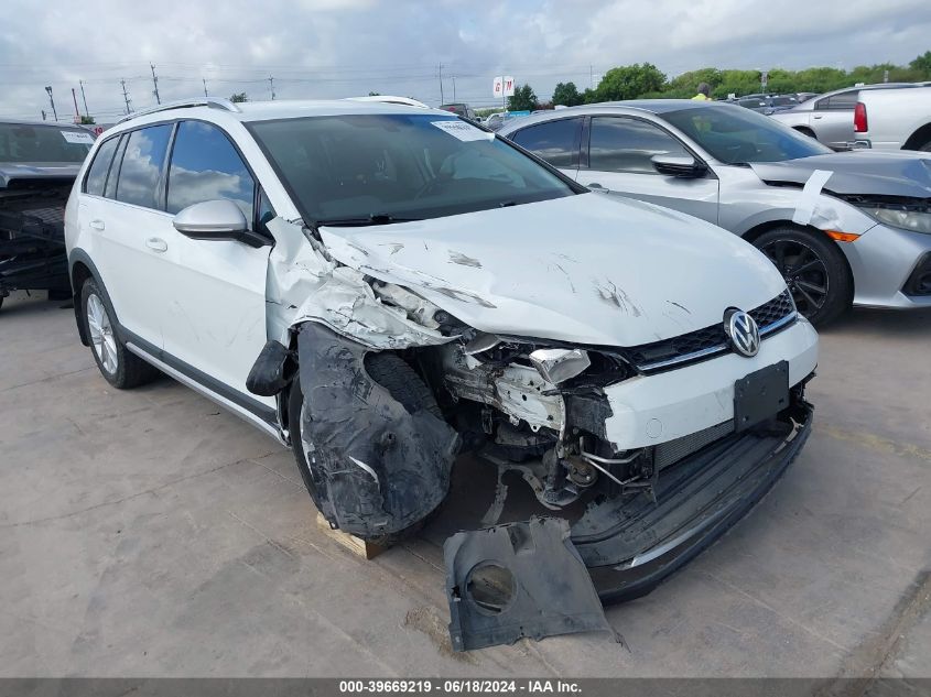 2019 VOLKSWAGEN GOLF ALLTRACK S/SE/SEL