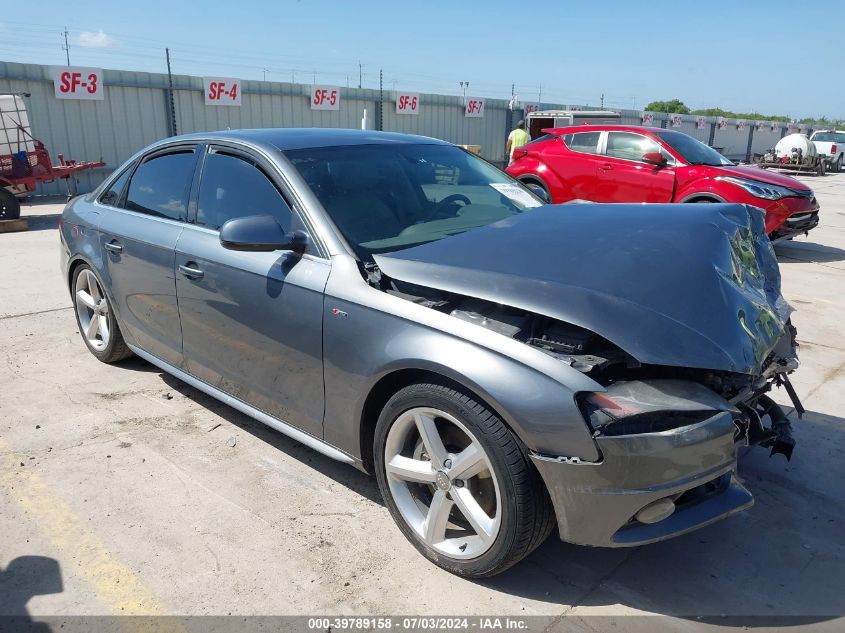 2012 AUDI A4 PREMIUM PLUS