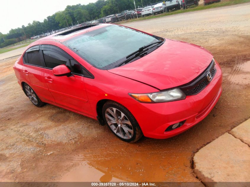 2012 HONDA CIVIC SI