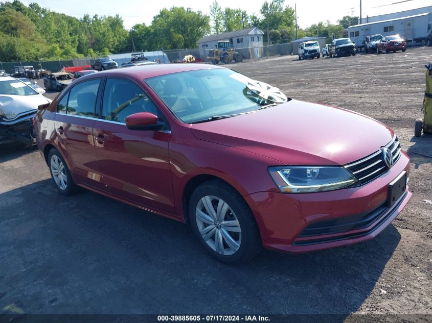 2017 VOLKSWAGEN JETTA S