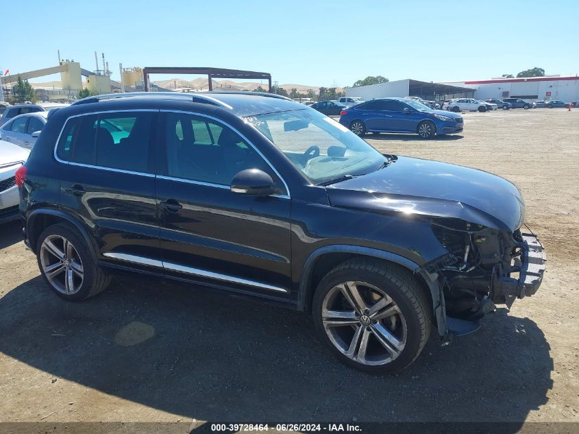 2016 VOLKSWAGEN TIGUAN R-LINE