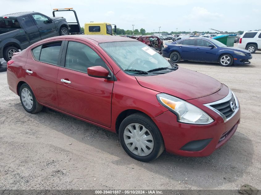 2019 NISSAN VERSA 1.6 SV