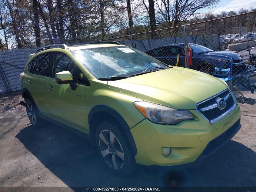 2014 SUBARU XV CROSSTREK HYBRID 2.0I TOURING