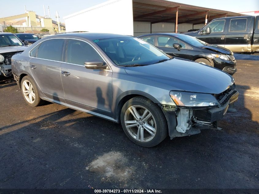 2015 VOLKSWAGEN PASSAT 2.0L TDI SE