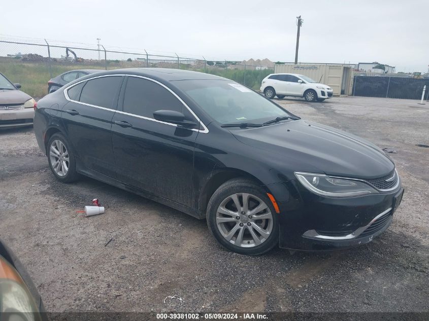 2015 CHRYSLER 200 LIMITED