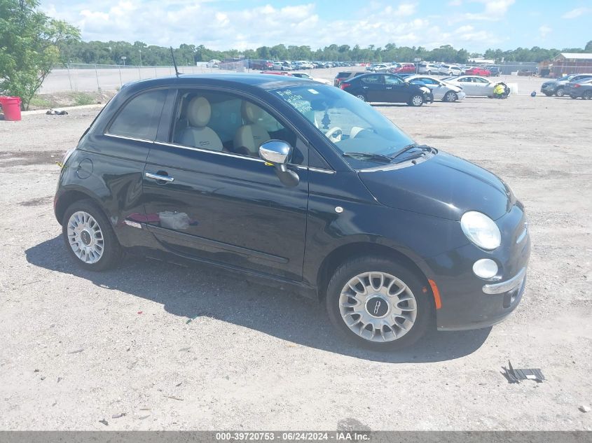 2013 FIAT 500 LOUNGE