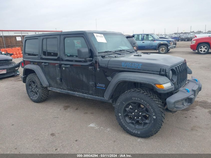 2023 JEEP WRANGLER 4XE 4X4