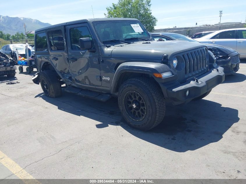 2019 JEEP WRANGLER UNLIMITED SPORT S 4X4