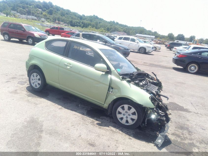 2010 HYUNDAI ACCENT GS