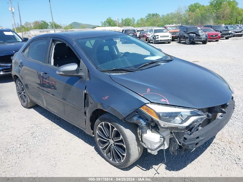 2015 TOYOTA COROLLA S PLUS