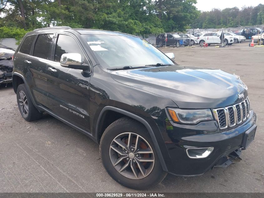 2017 JEEP GRAND CHEROKEE LIMITED 4X4