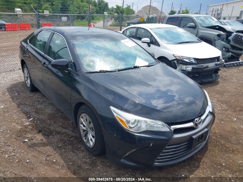 2016 TOYOTA CAMRY LE