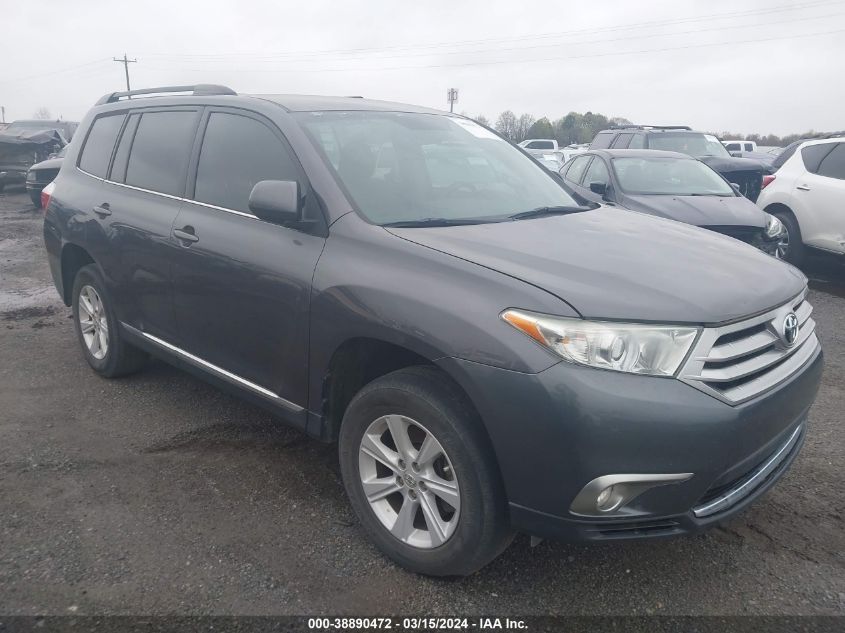 2013 TOYOTA HIGHLANDER BASE PLUS