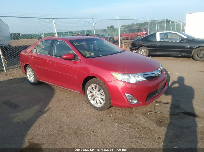 2012 TOYOTA CAMRY XLE