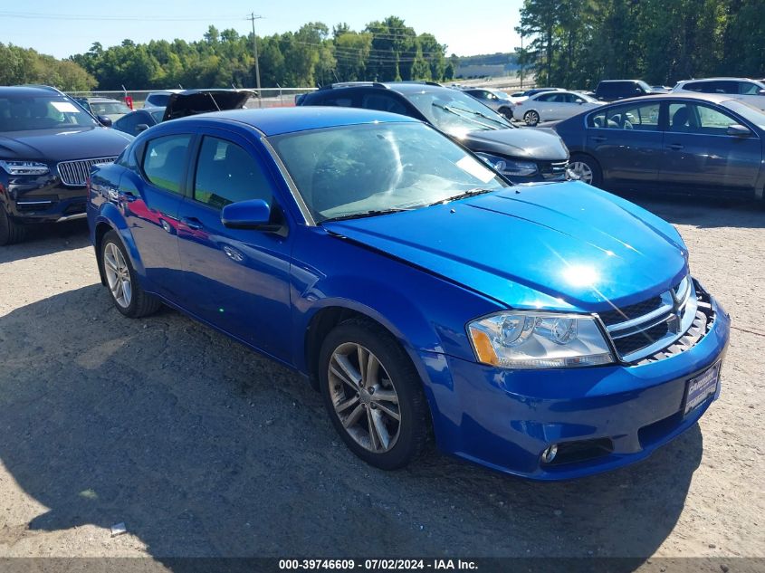 2013 DODGE AVENGER SXT