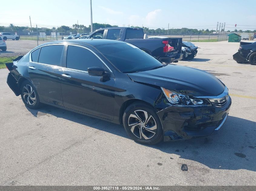 2017 HONDA ACCORD LX