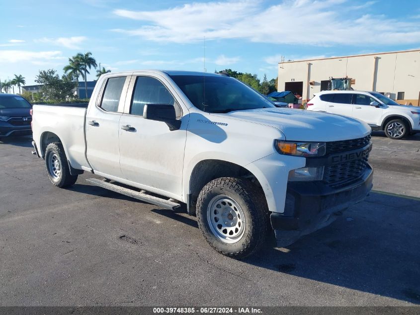 2021 CHEVROLET SILVERADO 1500 4WD DOUBLE CAB STANDARD BED WT